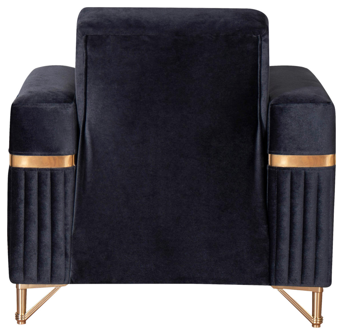 Sofa 3-2-1 Rhosus anthrazit Microfaser Rhosus - gold/anthrazit