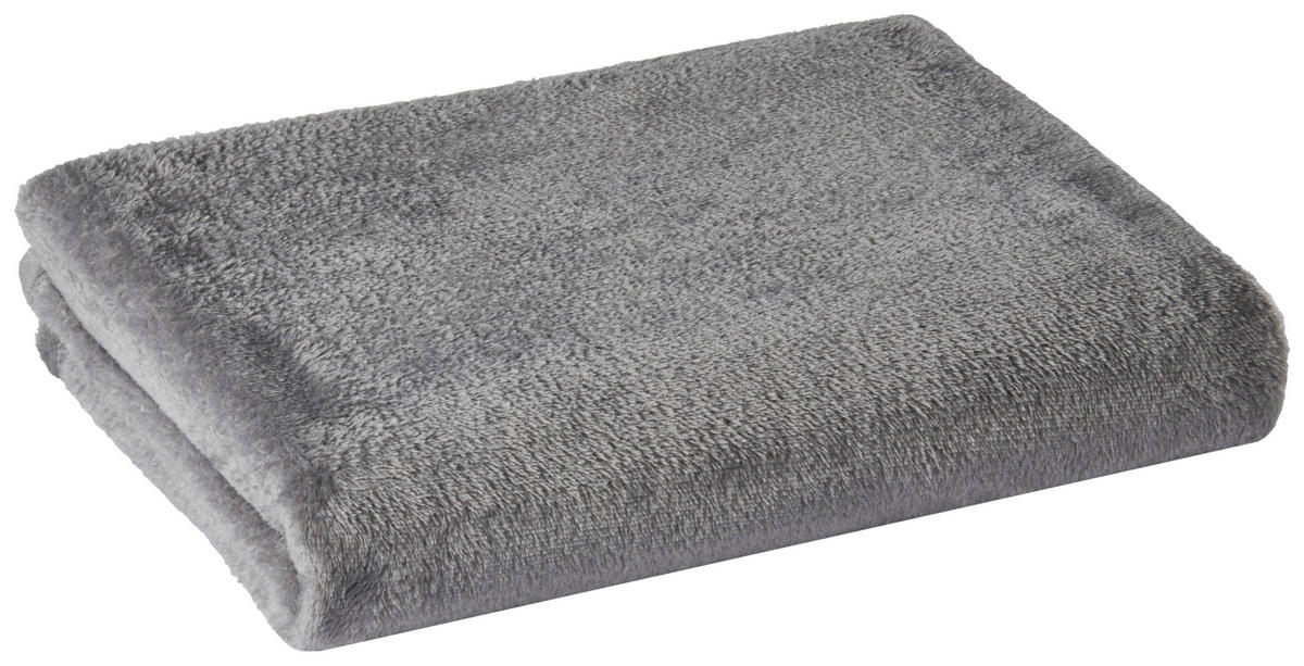 Flanelldecke Flanelldecke_XXL 160x220cm grau - grau (160,00/220,00cm)
