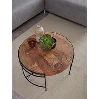 Couchtisch braun B/H/T: ca. 62x40x62 cm Couchtisch - braun (62,00/40,00/62,00cm) - Wohnling