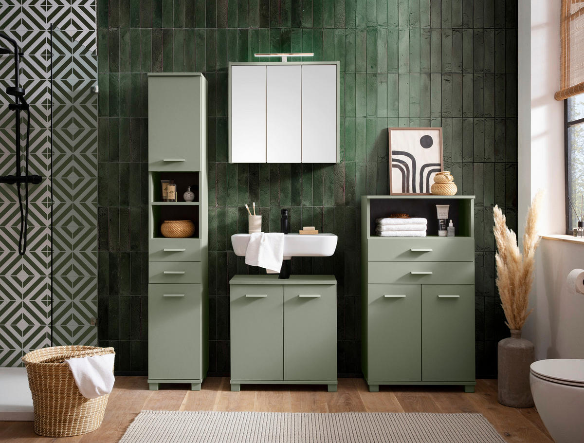 Highboard Mono Pistazie B/H/T: ca. 59,8x110,5x32,6 cm Mono - Pistazie (59,80/110,50/32,60cm) - Möbelpartner