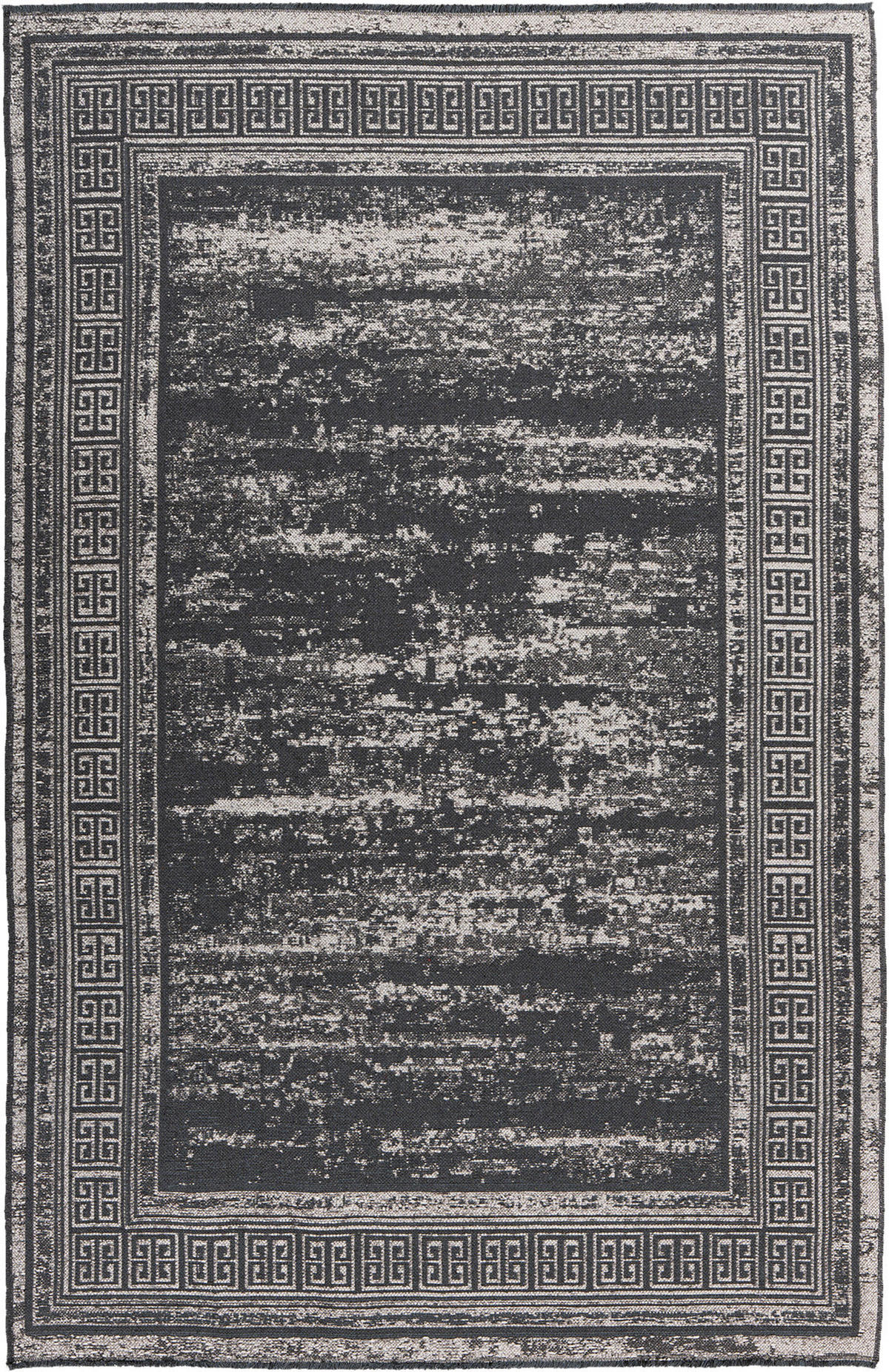 Kayoom Flachflorteppich Kalea 325 grau B/H/L: ca. 80x0,8x150 cm Kalea 325 - grau (150,00/80,00/0,80cm) - Kayoom