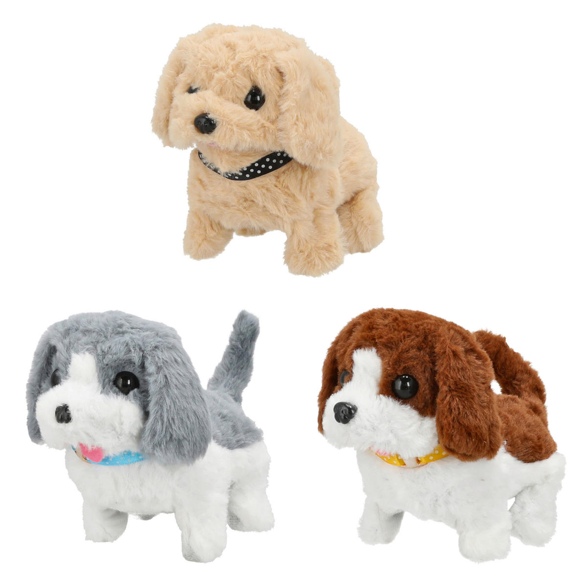 cepewa Plüschtier Laufender-Hund - cepewa