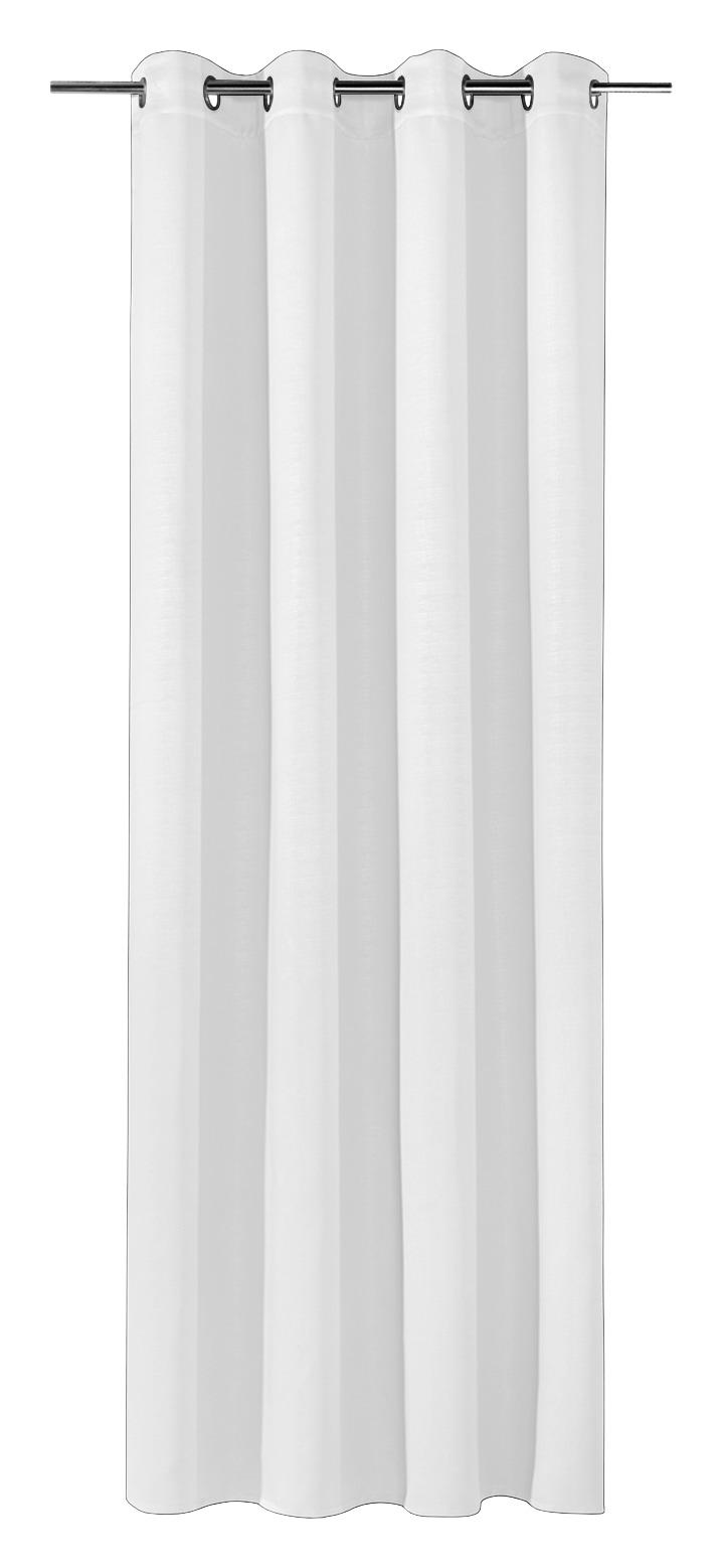 Ösenvorhang Weiß B/l: Ca. 140x235 Cm Ösenvorhang - weiß (140,00/235,00cm)