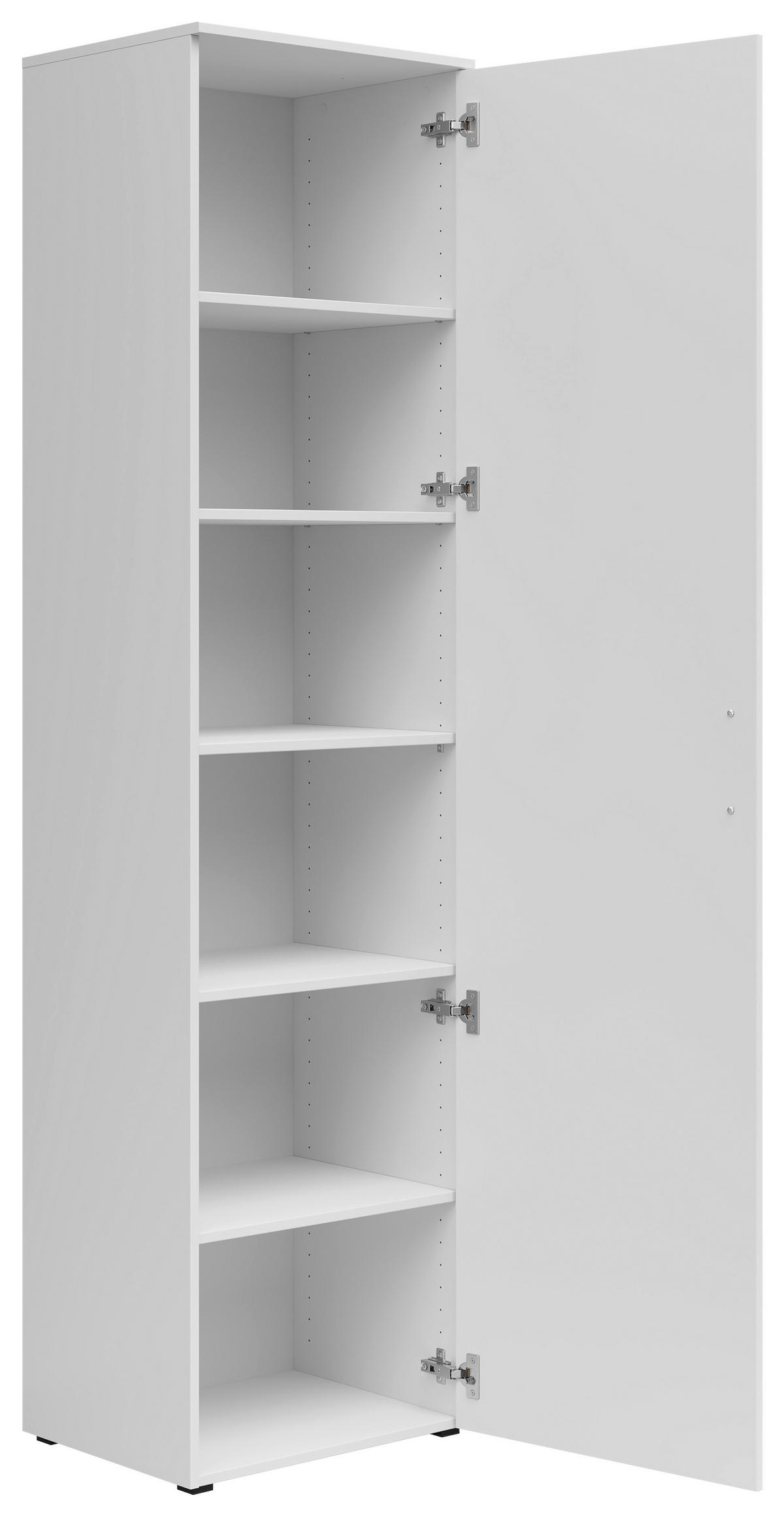 Schrank Multi-Stauraum Typ 51 weiß B/H/T: ca. 50x195x40 cm Multi-Stauraum Typ 51 - weiß (50,00/195,00/40,00cm)