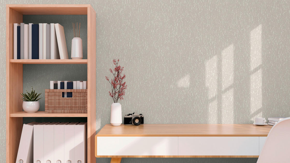 A.S.Création Vliestapete grau creme B/H/D: ca. 53x1005x9,3 cm Vliestapete - creme/grau (9,30/1005,00cm) - A.S.Creation