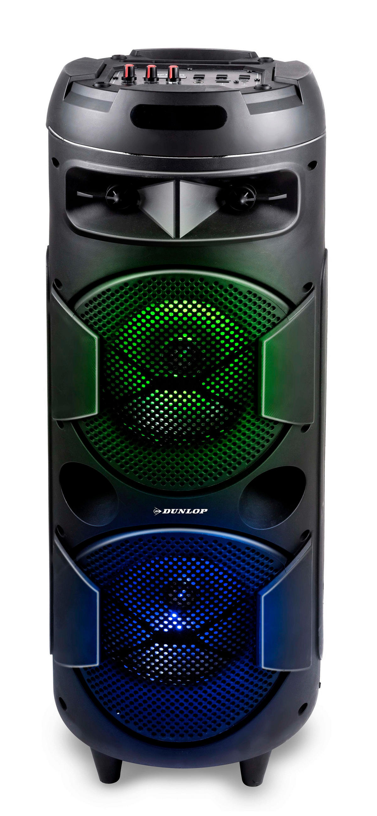 Dunlop Lautsprecher MW-538 schwarz Bluetooth-Partylautsprecher_MW-538 - schwarz - Dunlop