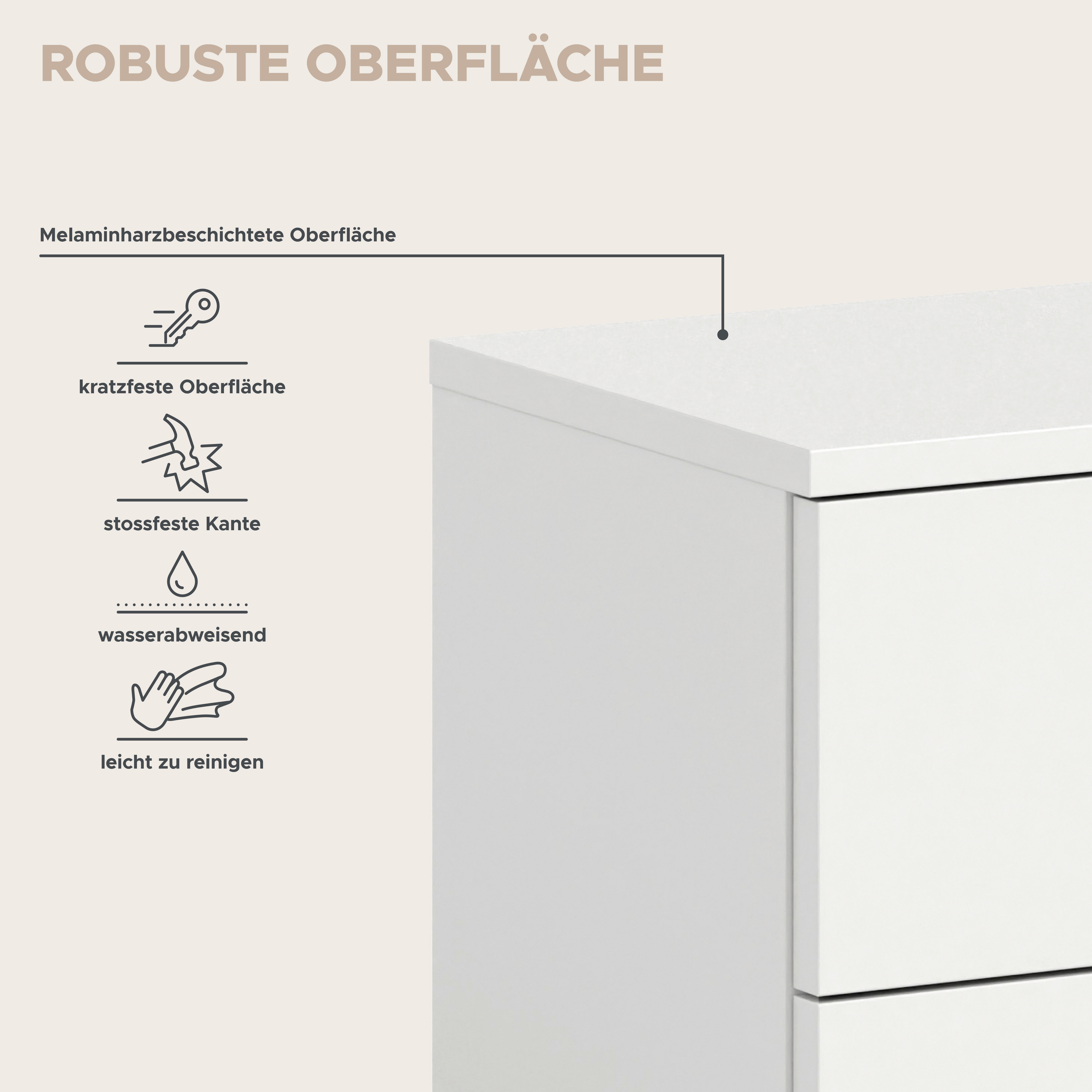 Garderobe PROJEKT X weiß weiß Hochglanz B/H/T: ca. 179x191x37 cm PROJEKT X - weiß (179,00/191,00/37,00cm) - xonox.home