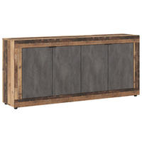 Kommode LUNEA Eiche Old Wood dunkel Nachbildung Eiche Matera Nachbildung B/H/T: ca. 180x86x41,7 cm LUNEA - Eiche (180,00/86,00/41,70cm) - WIPMEB