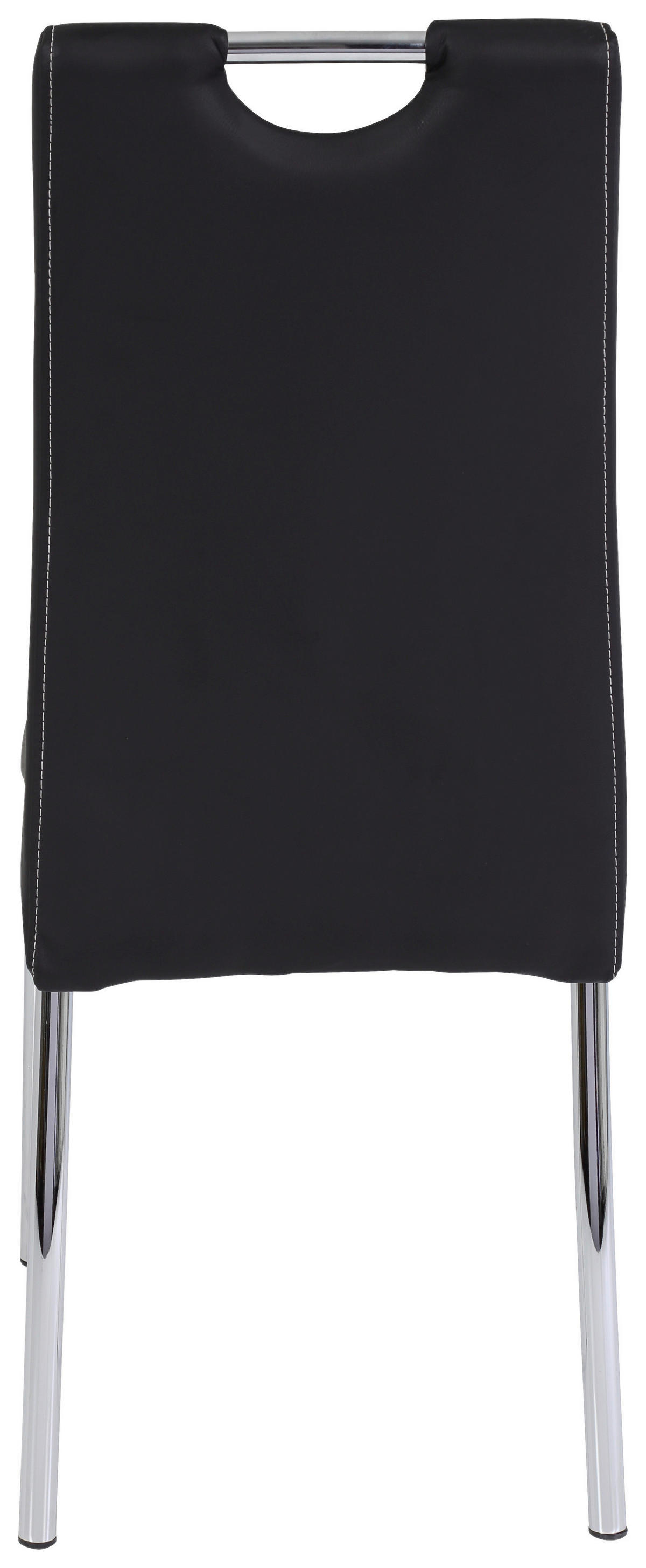 Stuhl Susi 2er Set schwarz Kunstleder B/H/T: ca. 44x98x61 cm Susi 2er Set - schwarz (44,00/98,00/61,00cm) - Hela