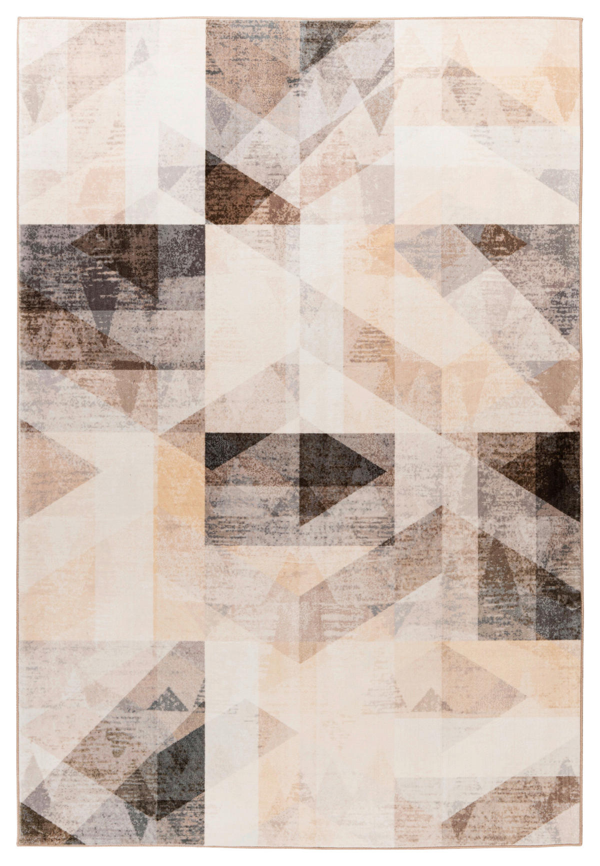 360Living Teppich Saphira grau B/L: ca. 160x230 cm Saphira - beige/grau (160,00/230,00cm) - 360Living