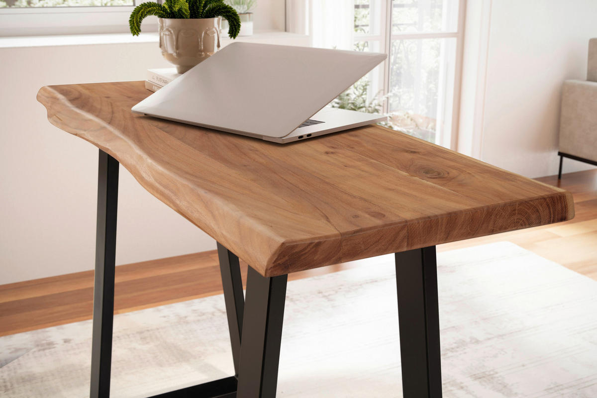 Schreibtisch B/H/T: ca. 118x76x41 cm Schreibtisch - (118,00/76,00/41,00cm) - Wohnling