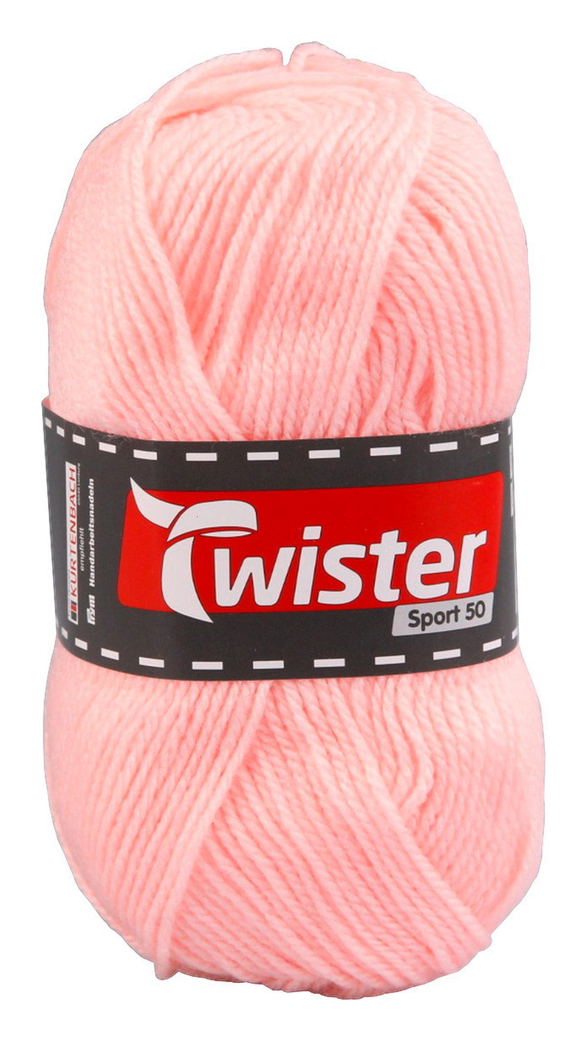 Handstrickgarn Twister Sport uni rosa L: ca. 15000 cm Twister Sport uni - rosa (15000,00cm) - Twister