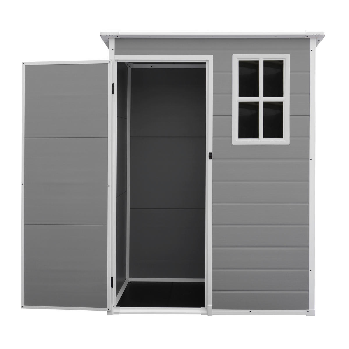 POCOline Gartenhaus Nizza grau Nizza - weiß/grau - POCOline