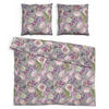 Microfaser Bettwäsche Bettwäsche_Microfaser Lina 200x200 - rosé/grau (200,00/200,00cm)