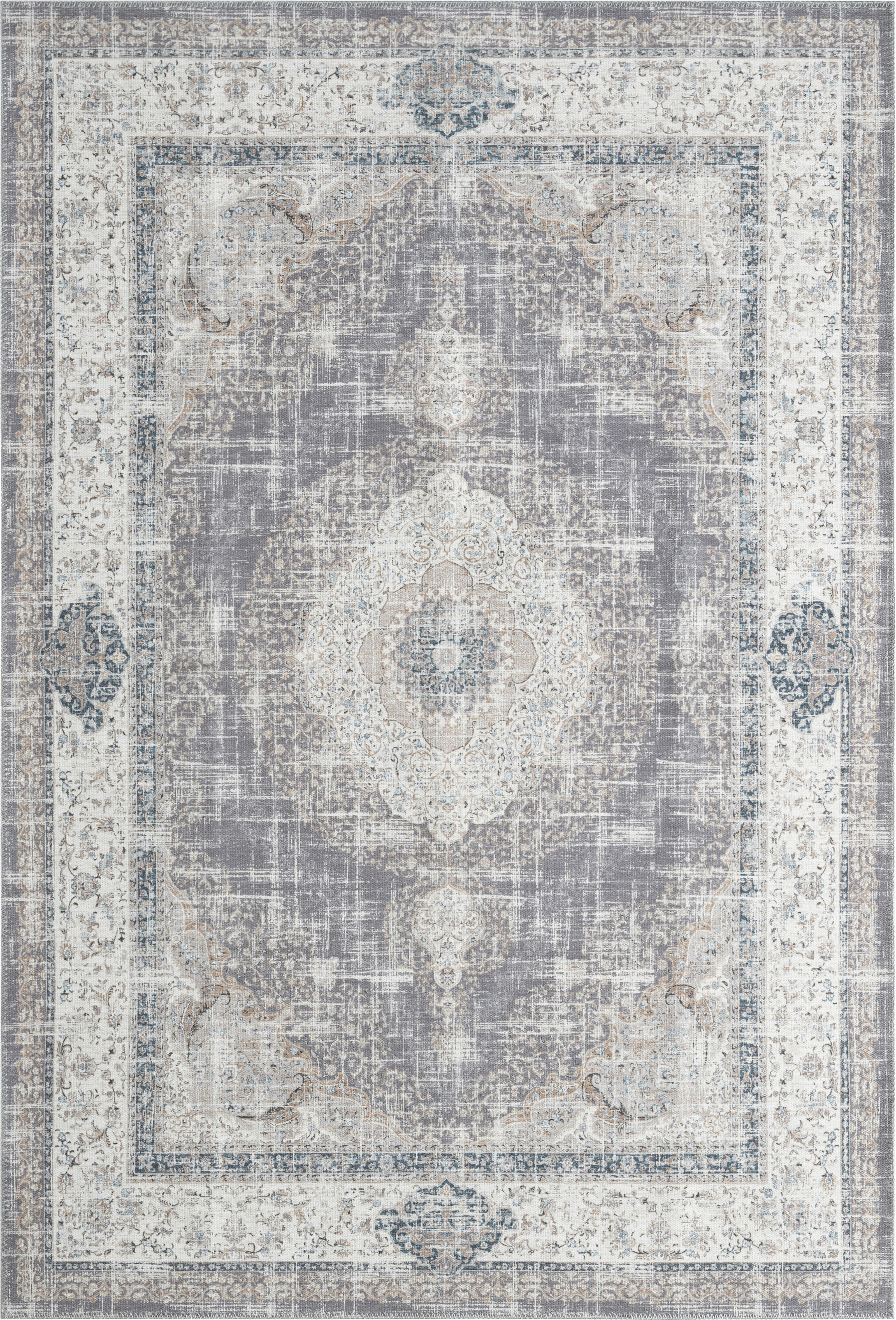 Teppich Edessa grau B/L: ca. 160x230 cm günstig online kaufen