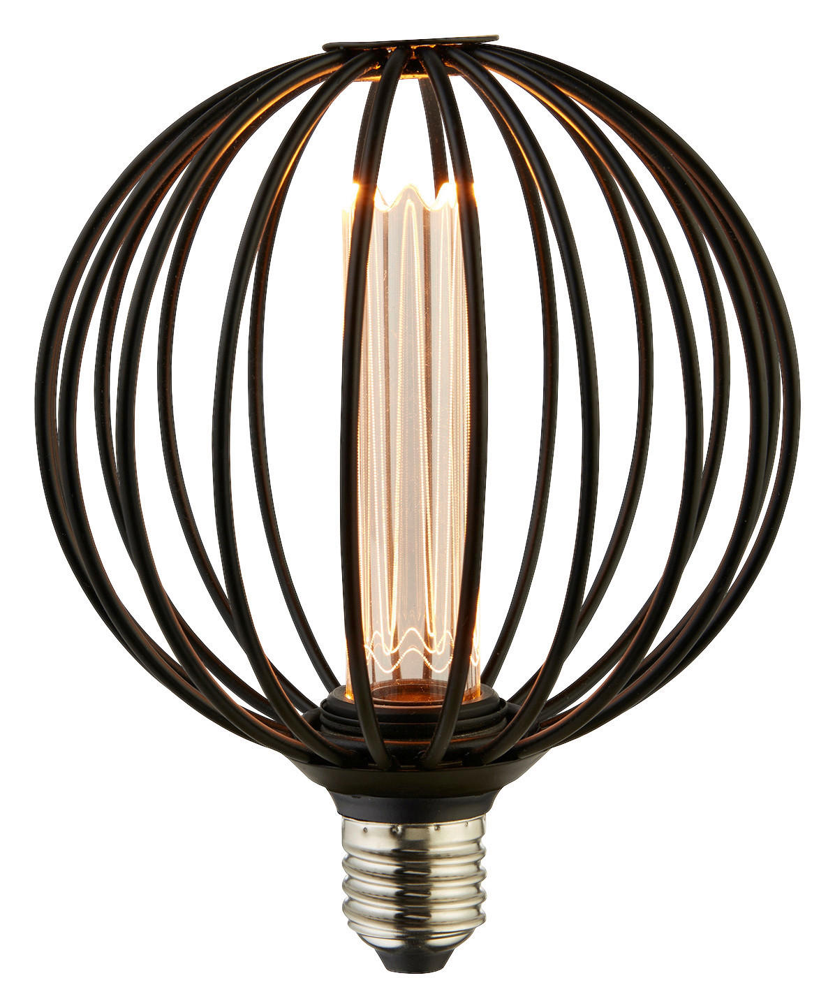 Searchlight Leuchtmittel E27 Globe - schwarz (12,50/12,50/16,00cm) - Searchlight