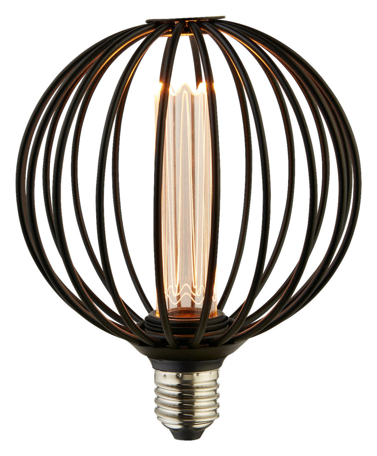 Searchlight Leuchtmittel E27 Globe - schwarz (12,50/12,50/16,00cm) - Searchlight