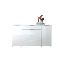 Kommode Santorin weiß B/H/T: ca. 180x99x40 cm Santorin - weiß (180,00/99,00/40,00cm)