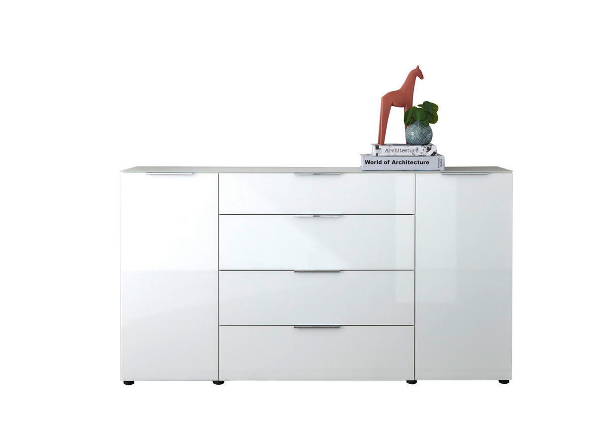 Kommode Santorin weiß B/H/T: ca. 180x99x40 cm Santorin - weiß (180,00/99,00/40,00cm)