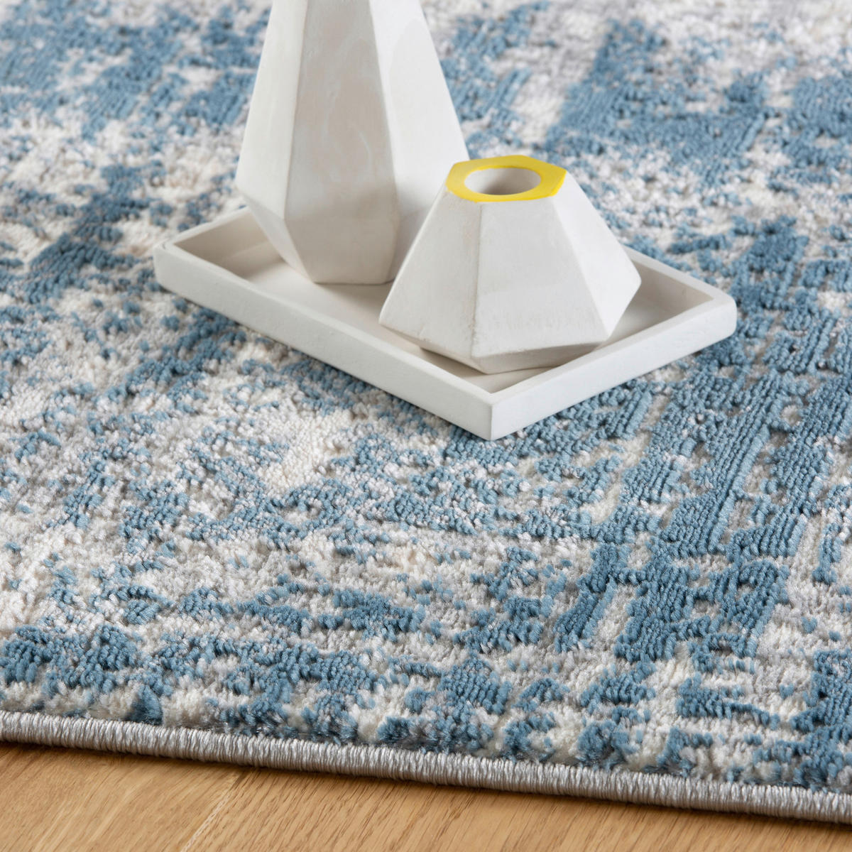 Obsession Teppich My Serenade blau B/H/T/L/D: ca. 60x1,1x0x110x0 cm My Serenade - blau (110,00/60,00/1,10cm) - Obsession