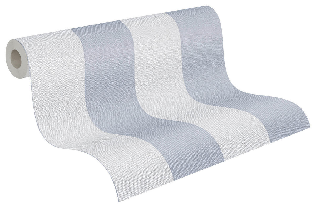 A.S.Creation Vliestapete hellgrau B/H/D: ca. 53x1005x9,8 cm Vliestapete - hellgrau (9,80/1005,00cm) - A.S.Creation