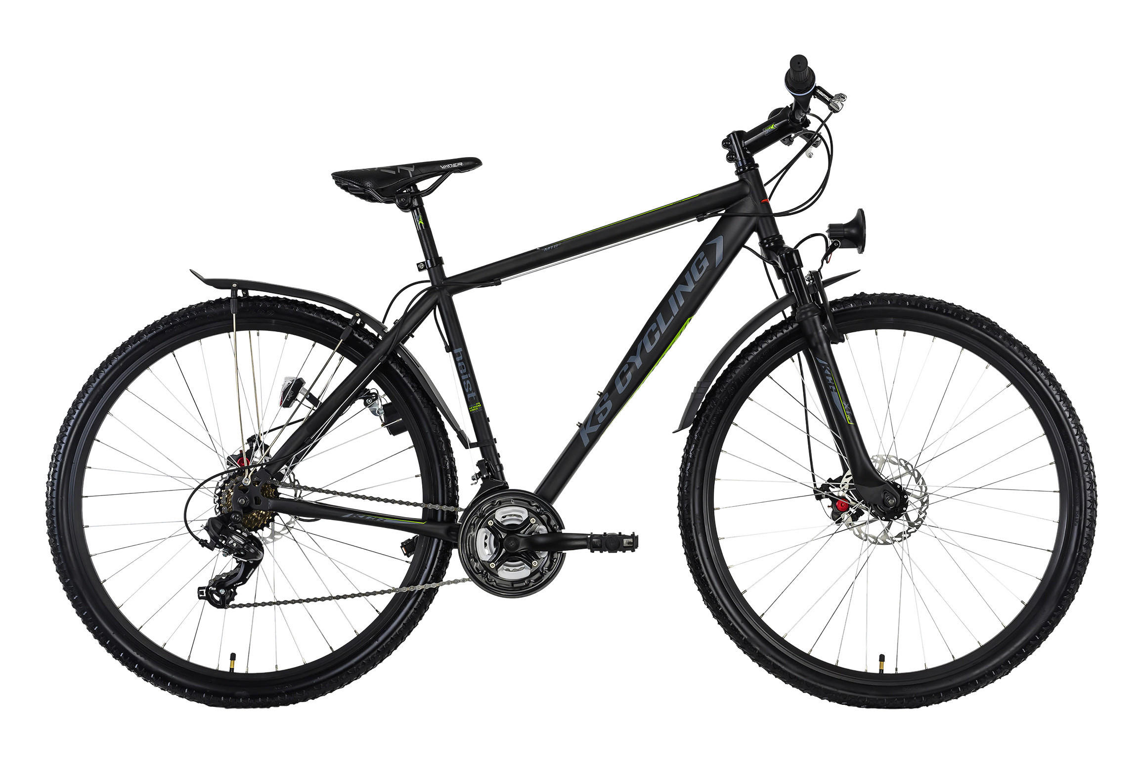 KS-Cycling Mountain-Bike Hardtail ATB Twentyniner Heist schwarz 559M schwarz ca. 29 Zoll