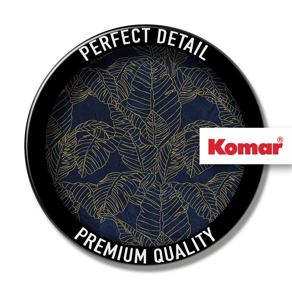 Komar Fototapete Royal Blue D: ca. 125 cm Royal Blue - (125,00cm) - Komar