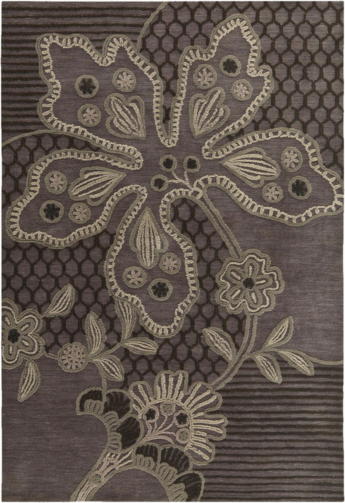 Arte Espina Kurzflorteppich Mood 4306 braun B/L: ca. 90x160 cm Mood 4306 - braun/beige (90,00/160,00cm) - Arte Espina