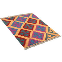 PersaTepp Teppich Kelim Gashgai bunt B/H/L: ca. 67x1x89 cm Kelim Gashgai - bunt (89,00/67,00/1,00cm) - PersaTepp