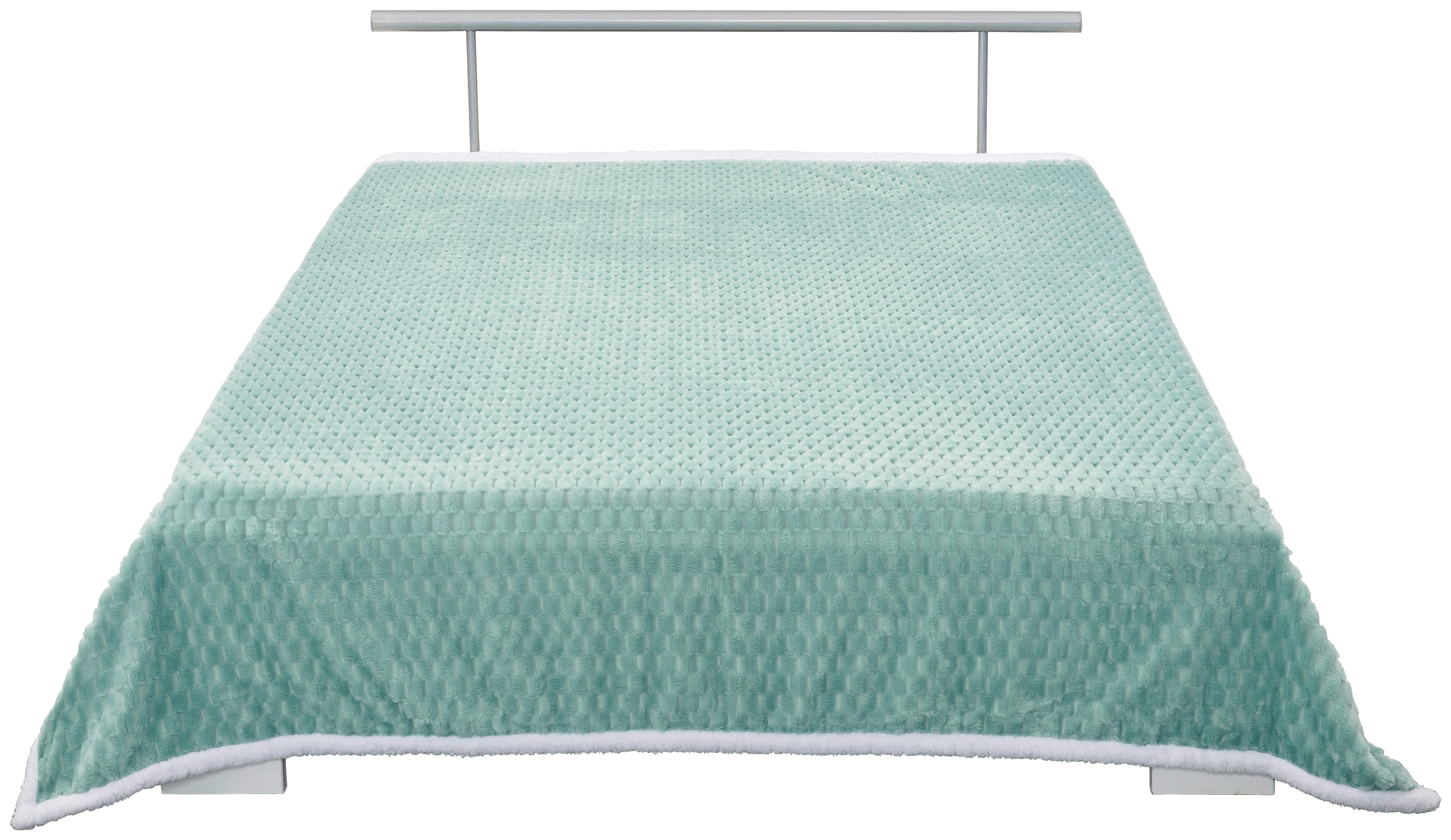 Tagesdecke Tagesdecke_Wabe 200x230cm salbei - salbei (200,00/230,00cm)