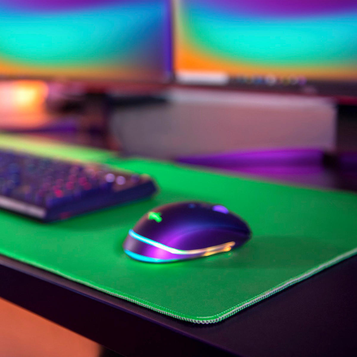 uRage Gaming-Mauspad grün Desk-Mat_Greenscreen_250_uRage - grün (90,00/34,00/0,30cm) - uRage