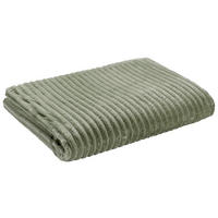Flanelldecke Cord Cord - grün (140,00/180,00cm) - POCOline