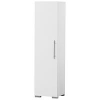 Midischrank Carlos perlweiß Optik B/H/T: ca. 36,3x142,7x34,7 cm Carlos - (36,30/142,70/34,70cm) - Möbelpartner