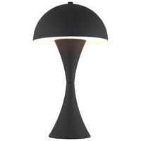 GLOBO Tischleuchte schwarz Metall H/D: ca. 36,1x20 cm E27 1 Brennstellen DIMA - schwarz (20,00/36,10cm) - GLOBO