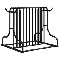 DURHAND Fahrrad-Zubehör schwarz schwarz B/H/L: ca. 80x90x80 cm Fahrradhalter - schwarz (80,00/80,00/90,00cm) - DURHAND