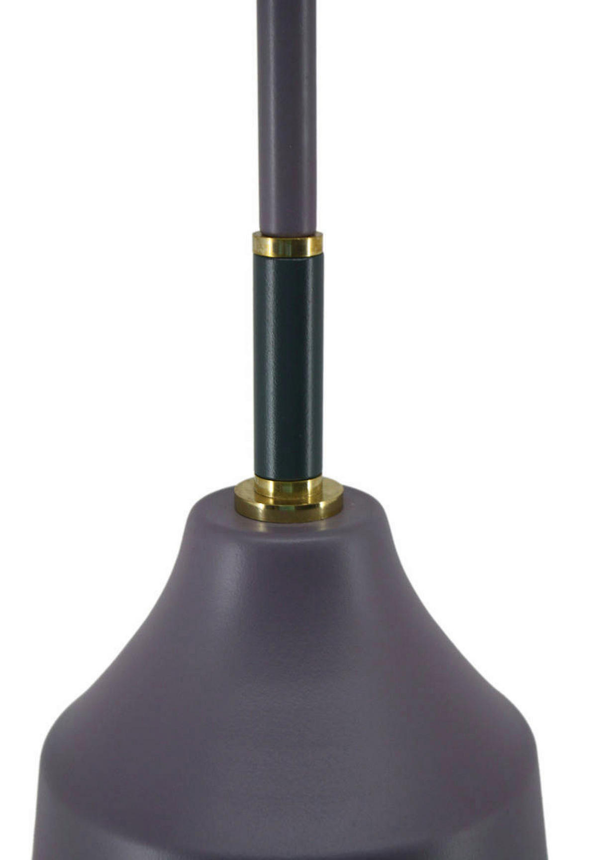 Kayoom Pendelleuchte violett Eisen B/H/L: ca. 15x45x15 cm E27 1 Brennstellen Pendelleuchte KA4056216613288 - violett (15,00/15,00/45,00cm) - Kayoom