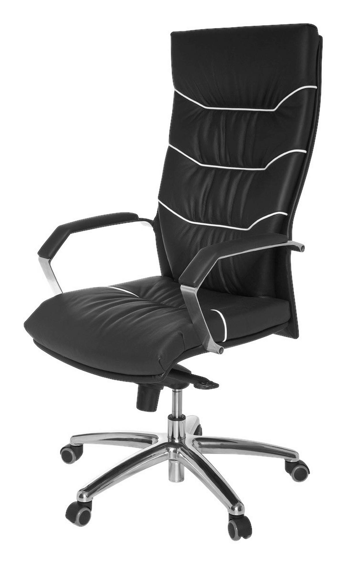 Drehstuhl schwarz Bürostuhl - schwarz (60,00/126,00/55,00cm) - Amstyle