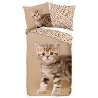 Bettwäsche Kitty sand Baumwolle B/L: ca. 135x200 cm Kitty - sand (135,00/200,00cm) - Good Morning
