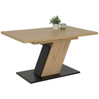 Esstisch JEANETTE Eiche Artisan Nachbildung B/H/T: ca. 140x76x90 cm JEANETTE - Eiche (140,00/76,00/90,00cm) - Hela