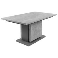 Tisch BRITTA Beton Optik anthrazit B/H/T: ca. 160x75x90 cm BRITTA - Beton/anthrazit (160,00/75,00/90,00cm) - byLIVING