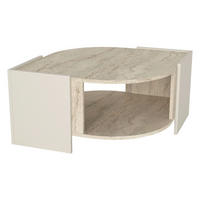 Couchtisch Marbel beige granit Optik B/H/T: ca. 75x40x75 cm Marbel - beige/granit (75,00/40,00/75,00cm) - moebel17