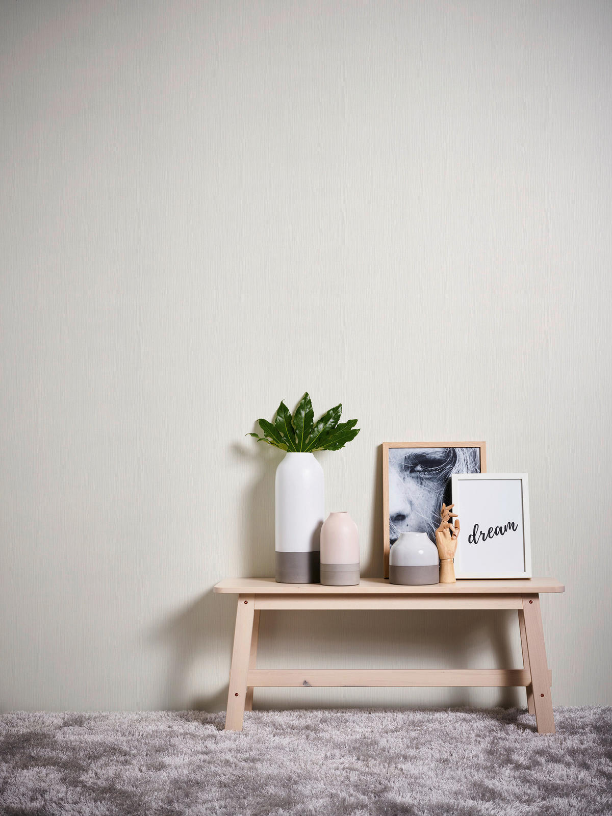 A.S.Creation Papiertapete weiß B/H/D: ca. 53x1005x11 cm Papiertapete - weiß (11,00/1005,00cm) - A.S.Creation