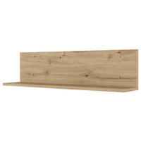 Flex-Well Eckregal Cara grün B/H/T: ca. 100x23x19 cm Cara - Eiche/grün (100,00/23,00/19,00cm) - Flex-Well