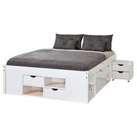 Funktionsbett Till weiß Liegefläche B/L: ca. 140x200 cm Till - weiß (209,00/48,00/146,00cm) - Inter Link