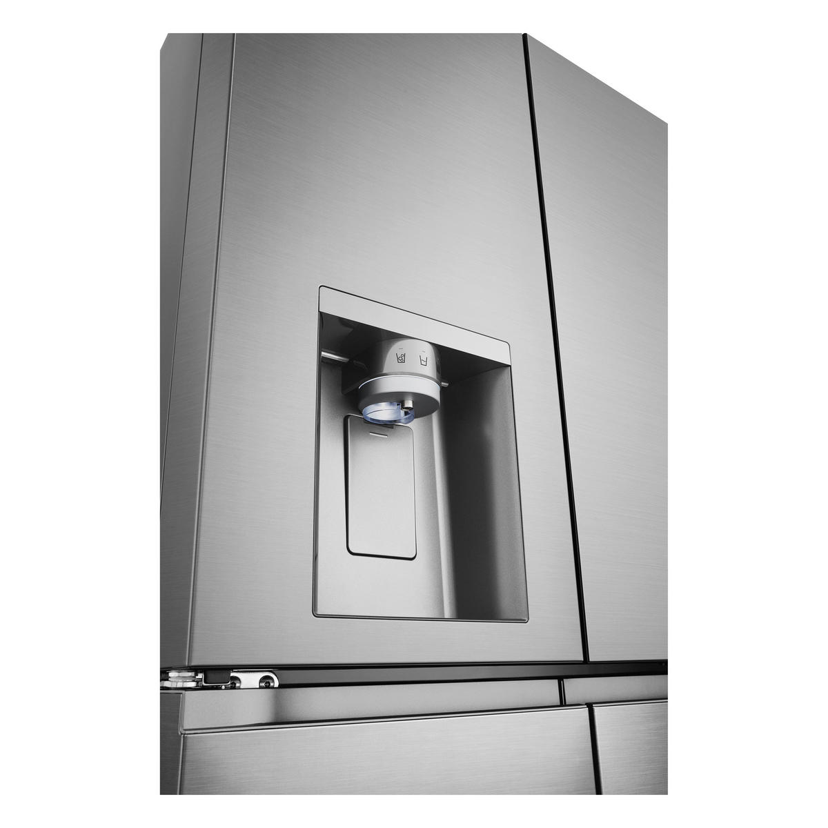 LG Multi Door GML960PYFE silber B/H/T: ca. 91,4x179,2x72,9 cm Multi-Door GML960PYFE - silber (91,40/179,20/72,90cm) - LG