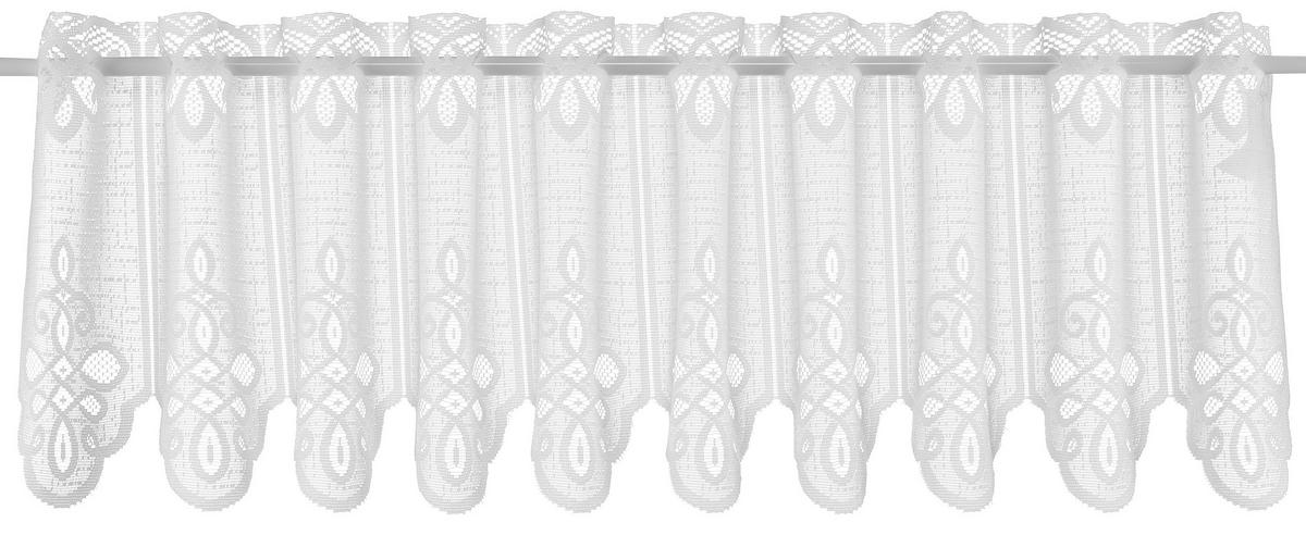 Scheibengardine Borkum weiß B/L: ca. 150x50 cm Borkum - weiß (150,00/50,00cm) - POCOline