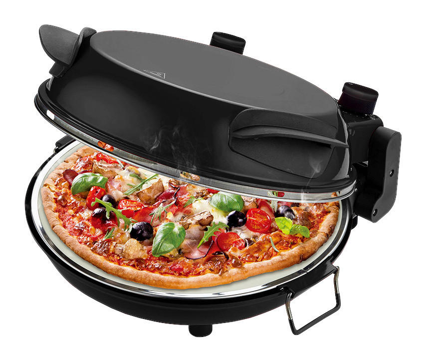 Emerio Pizza-Ofen PM-129032.2 schwarz Edelstahl B/H/T: ca. 39x19x33 cm