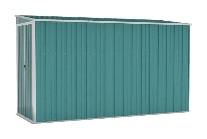 VidaXL Gartenhaus grün B/H/T: ca. 118x178x194 cm Gartenhaus - grün (118,00/178,00/194,00cm) - VidaXL