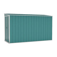 vidaXL Gartenhaus grün B/H/T: ca. 118x178x194 cm Gartenhaus - grün (118,00/178,00/194,00cm) - vidaXL