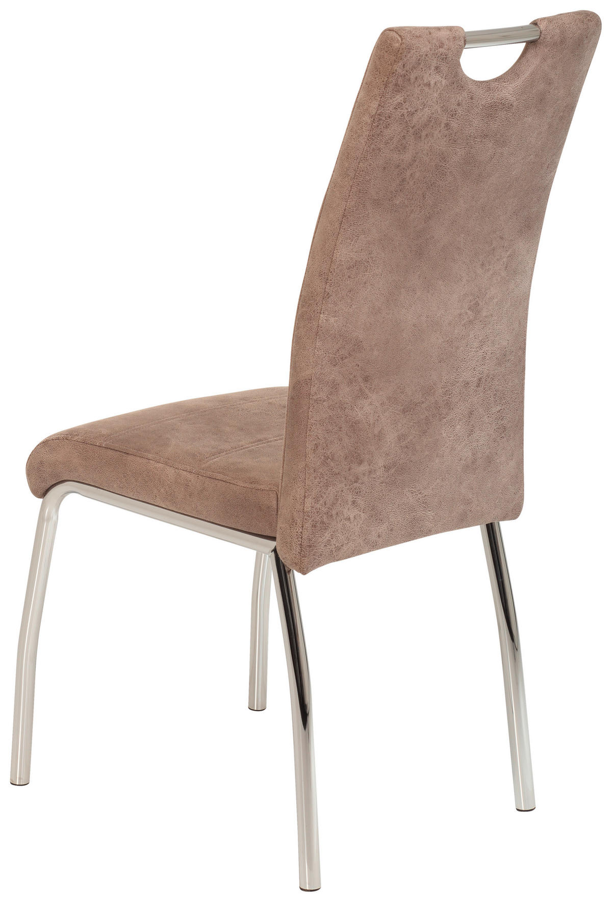 Stuhl Susi 4er Set beige Vintage Microfaser B/H/T: ca. 44x98x61 cm Susi 4er Set - beige (44,00/98,00/61,00cm) - Hela
